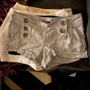 Grey shorts EXPRESS